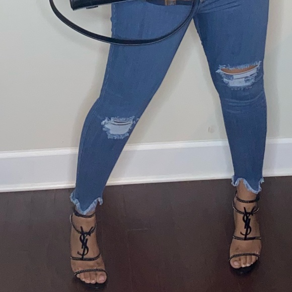 Saint Laurent Cassandra Heels size 39.5 Italy - Picture 2 of 3